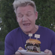 And you’re standing there with this big houseburger